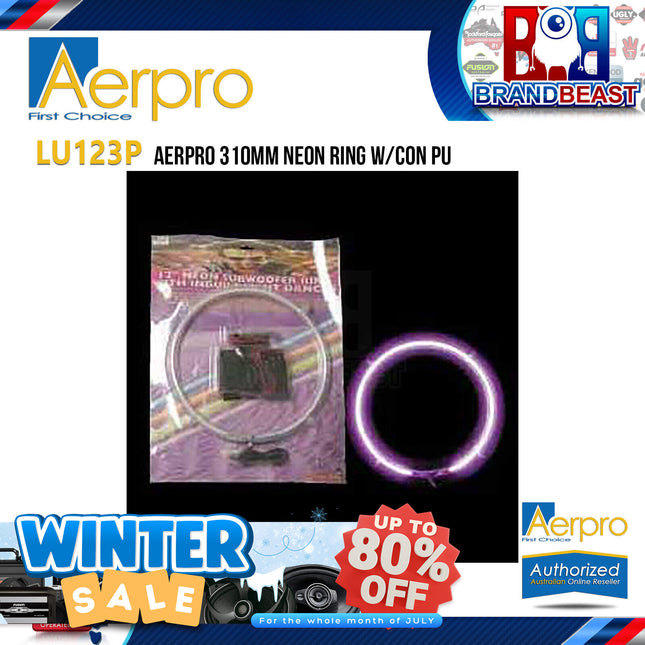 Aerpro LU123P 310mm LED Neon Ring with Con Pink