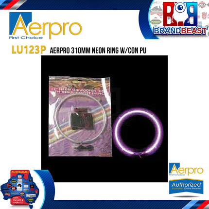 Aerpro LU123P 310mm LED Neon Ring with Con Pink