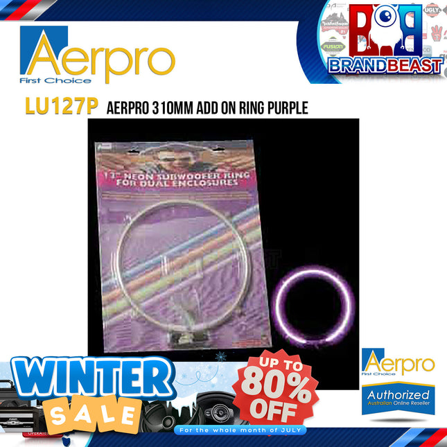 Aerpro LU127P LED Neon 310mm Add On Ring Purple