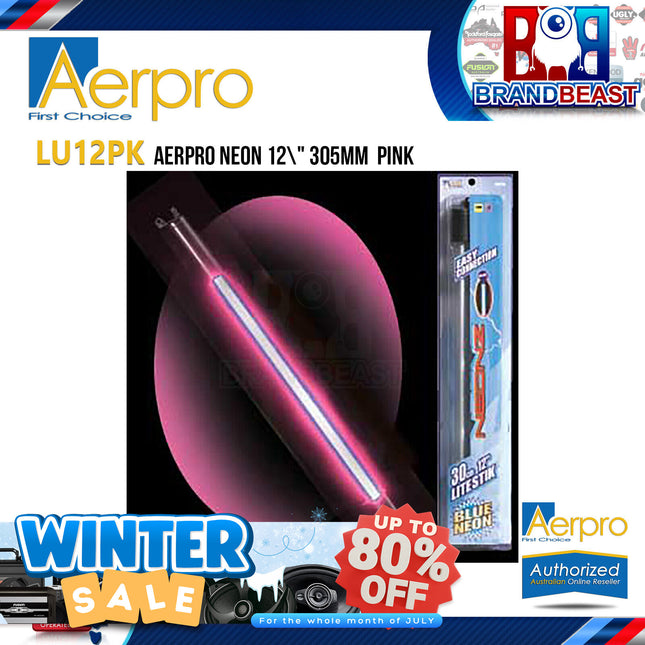 Aerpro LU12PK LED Neon 12" 305mm Pink