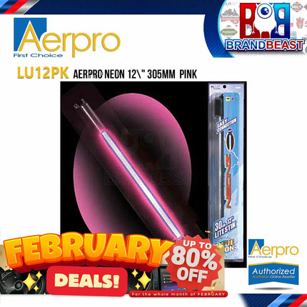 Aerpro LU12PK LED Neon 12" 305mm Pink