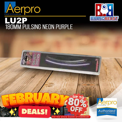 Aerpro Lu2P 180Mm Pulsing Neon Purpl