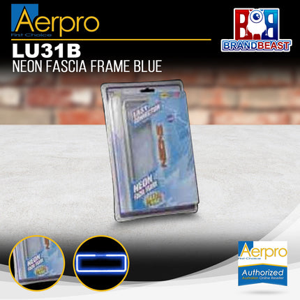 Aerpro Lu31B Neon Facia Frame Blue