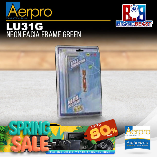 Aerpro Lu31G Neon Facia Frame Green