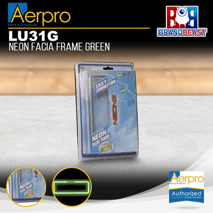 Aerpro Lu31G Neon Facia Frame Green