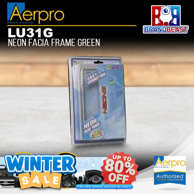 Aerpro Lu31G Neon Facia Frame Green