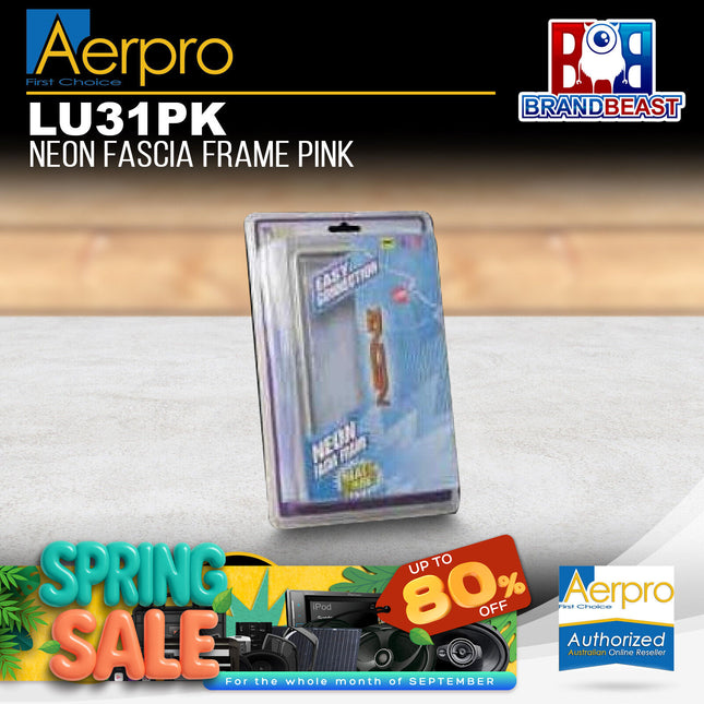 Aerpro LU31PK Neon Facia Frame Pink