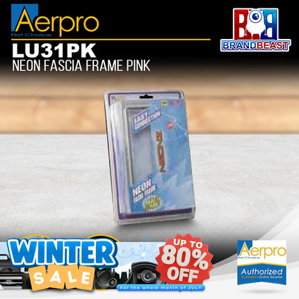 Aerpro LU31PK Neon Facia Frame Pink