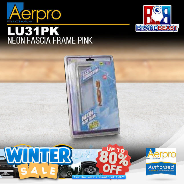 Aerpro LU31PK Neon Facia Frame Pink