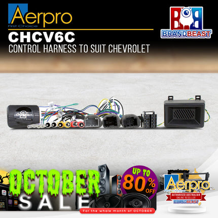 Aerpro CHCV6C Control Harness to Suit Chevrolet Silverado 2007-2013