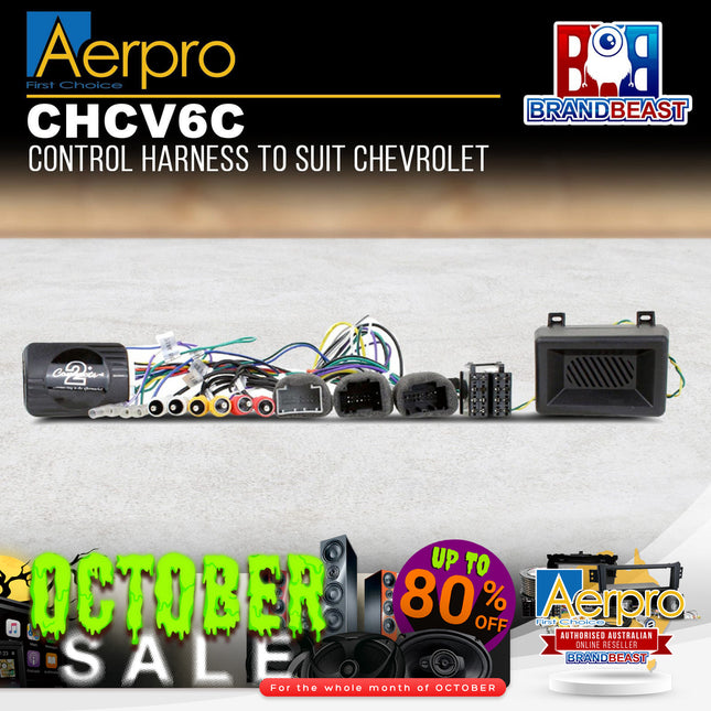 Aerpro CHCV6C Control Harness to Suit Chevrolet Silverado 2007-2013