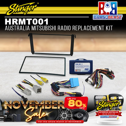 Stinger HRMT001 Mitsubishi Radio Replacement Kit