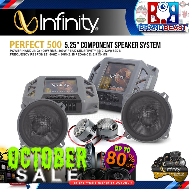 Infinity KAPPAPERFECT500 Perfect 500 5-1/4" Extreme-Performance 2-Way Component System