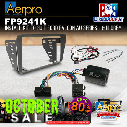 Aerpro FP9241K Double DIN Install Kit to Suit Ford Falcon AU Series 2/3