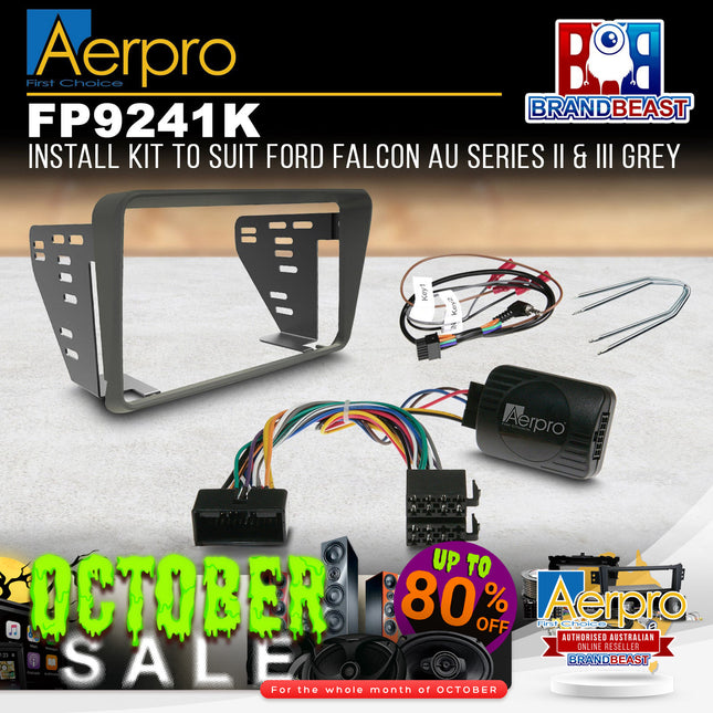 Aerpro FP9241K Double DIN Install Kit to Suit Ford Falcon AU Series 2/3