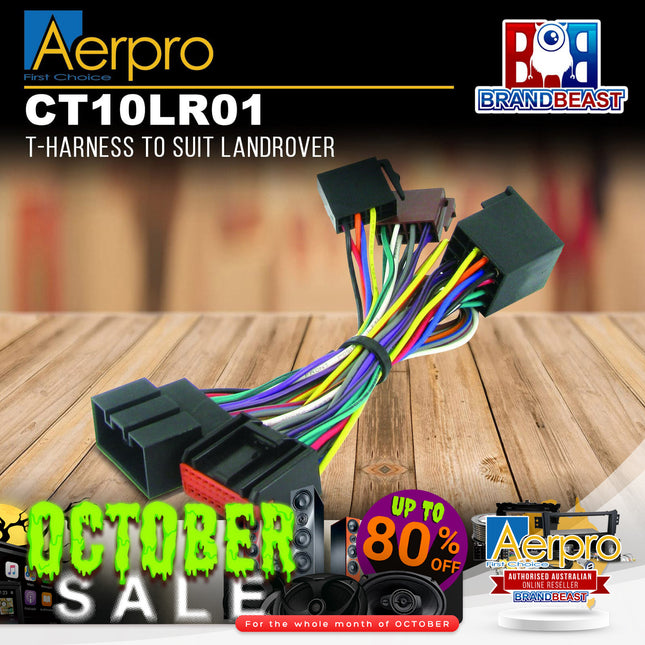 Aerpro CT10LR01 T-Harness to Suit Landrover