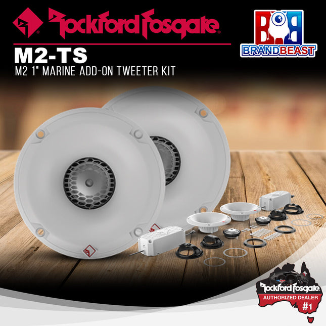 Rockford Fosgate M2-TS M2 1" Marine Add-On Tweeter Kit