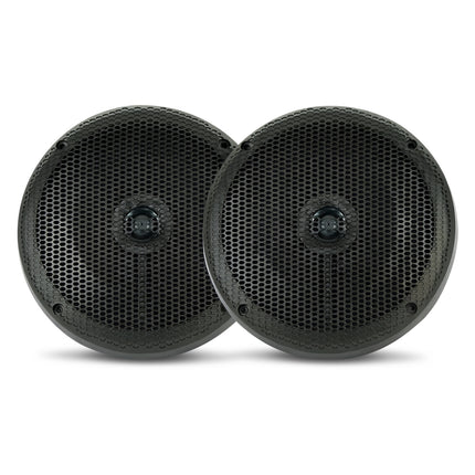 Axis MA62B 6.5" Slim Fit Marine Speakers 250W Waterproof Audio
