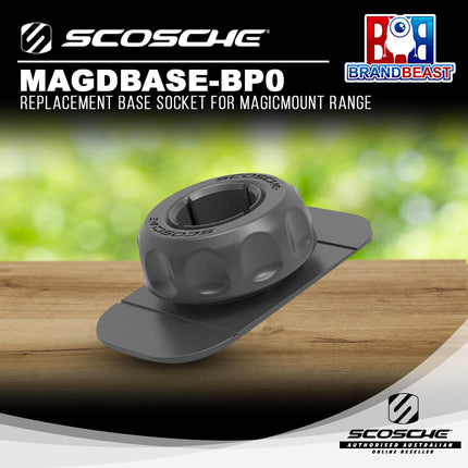 Scosche MAGDBASE-BP0 Replacement Base Socket for MagicMount Range