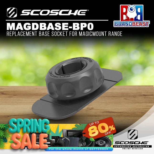 Scosche MAGDBASE-BP0 Replacement Base Socket for MagicMount Range