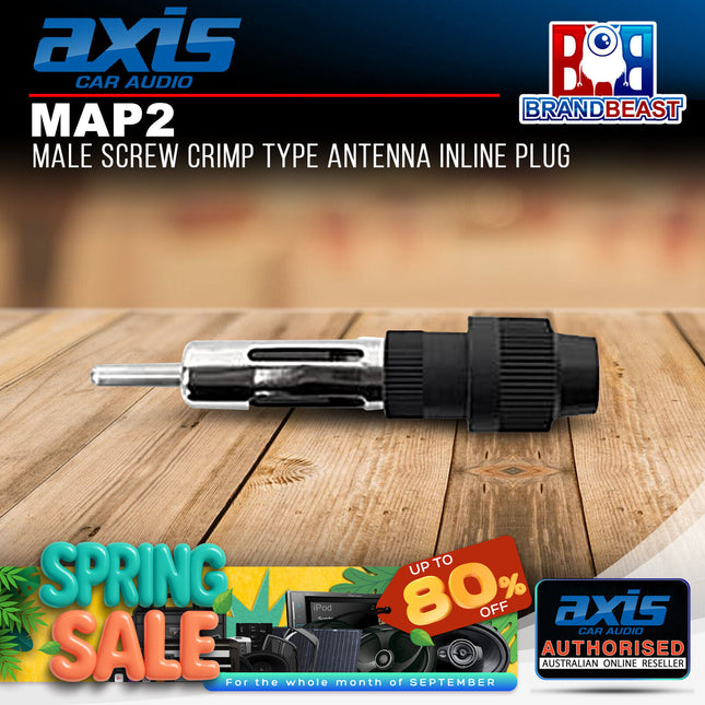 Axis MAP2 Male Inline Antenna Plug