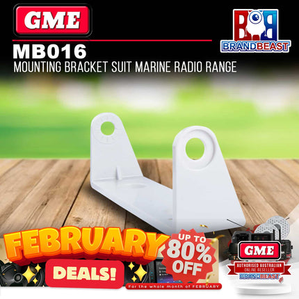 GME MB016 Mounting Bracket Suit Marine Radio Range