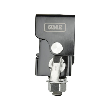 GME MB042B Heavy Duty Fold Down Antenna Bracket Black Stainless