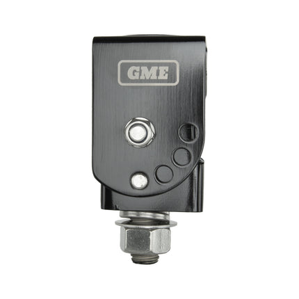 GME MB042B Heavy Duty Fold Down Antenna Bracket Black Stainless