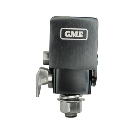 GME MB042B Heavy Duty Fold Down Antenna Bracket Black Stainless