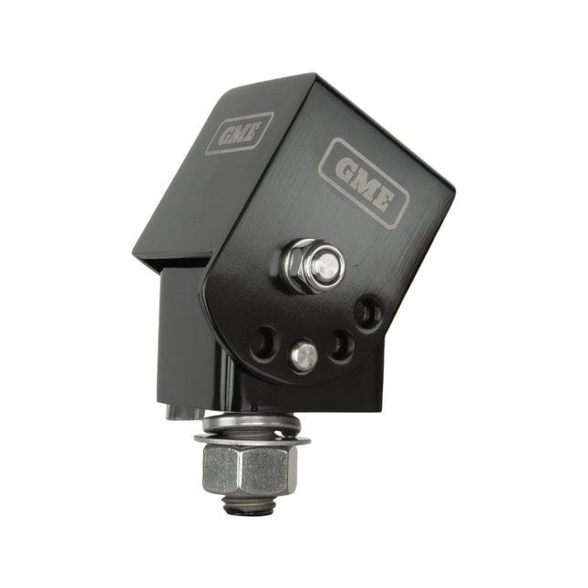 GME MB042B Heavy Duty Fold Down Antenna Bracket Black Stainless