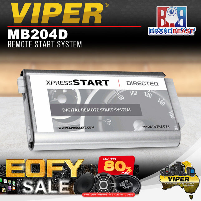 Viper MB204D Select 2008-Up Mercedes Benz Remote Start System
