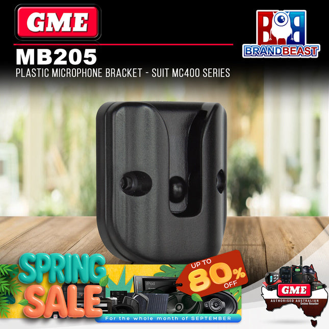 GME MB205 Plastic Microphone Bracket - Suit MC400 Series