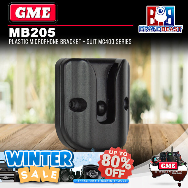 GME MB205 Plastic Microphone Bracket - Suit MC400 Series
