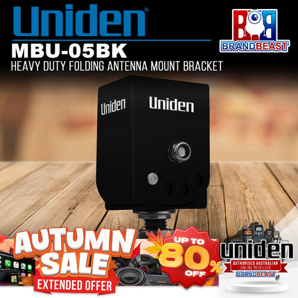 Uniden MBU-05BK Heavy Duty Folding Antenna Mount Bracket