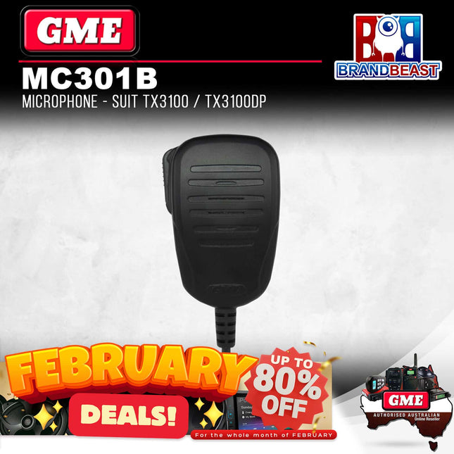 GME MC301B Microphone Suit TX3100/TX3100DP