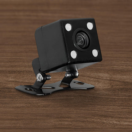 MONGOOSE MC3NV Adjustable Bracket Reverse Camera with Night Vision - LED Enhanced Visibility