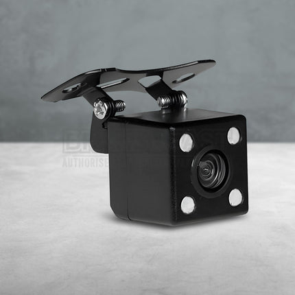 MONGOOSE MC3NV Adjustable Bracket Reverse Camera with Night Vision - LED Enhanced Visibility