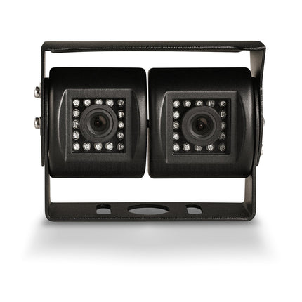 MONGOOSE MC420B Dual Cameras Black - 2 Cameras in One Mounting Bracket System