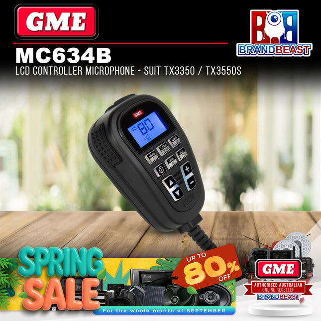 GME MC634B LCD Microphone with Soundpath Speaker