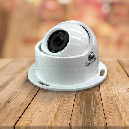 Mongoose MC6DWP HD CCD White Dome Camera - PAL