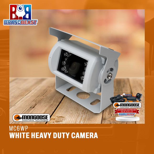 Mongoose MC6WP/N | White Heavy Duty Camera