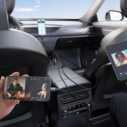 McDodo MCC3190 130W Dual PD USB-C QC3.0 USB-A Car Charger