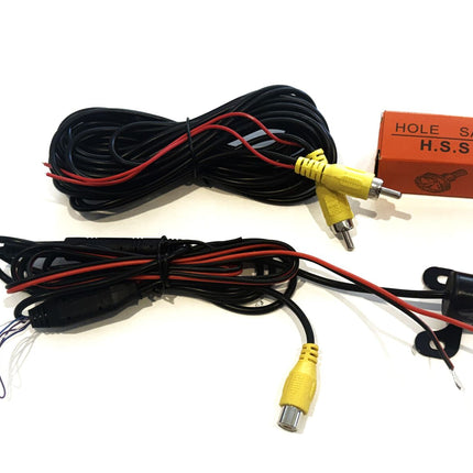 Mongoose MCD5 1080P/720P Dual-Mount Reverse Camera - Professional Selectable HD Reversing Camera with 160° Viewing Angle, Butterfly Bracket or Flush Mount Options, Parking Guidelines, and Universal Monitor Compatibility