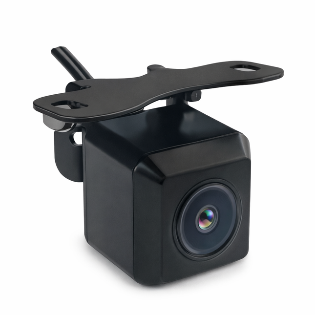 Mongoose MCD6 1080P/720P Adjustable Bracket Reverse Camera - Professional Selectable HD Reversing Camera with 160° Super Wide Angle, Universal Mounting Bracket, Distance Guidelines, and IP67 Weatherproof Rating