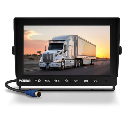 Mongoose MCK713A 7" AHD Monitor and Camera Kit Complete System