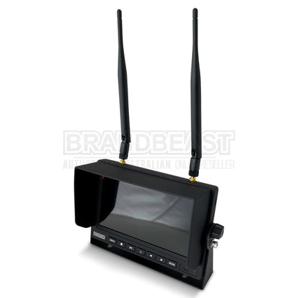 Mongoose MCK741WH 2.4G HD Digital Wireless 7" Monitor & Camera Kit