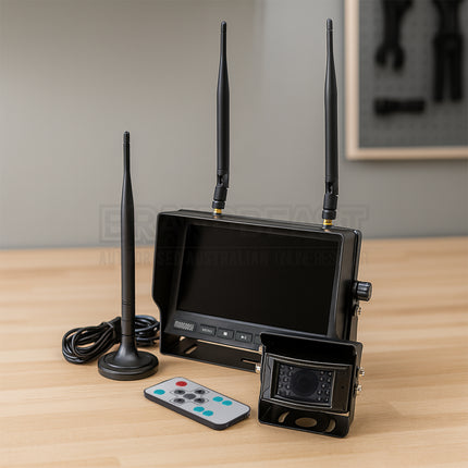 Mongoose MCK741WH 2.4G HD Digital Wireless 7" Monitor & Camera Kit