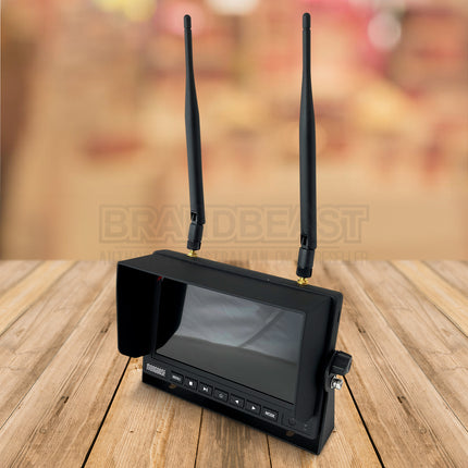 Mongoose MCK741WH 2.4G HD Digital Wireless 7" Monitor & Camera Kit