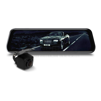 MONGOOSE MCM93P 9.6" Full HD Replacement Mirror Monitor and Mini Camera Kit
