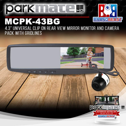 Parkmate MCPK-43BG Mirror & Mini Camera Pack